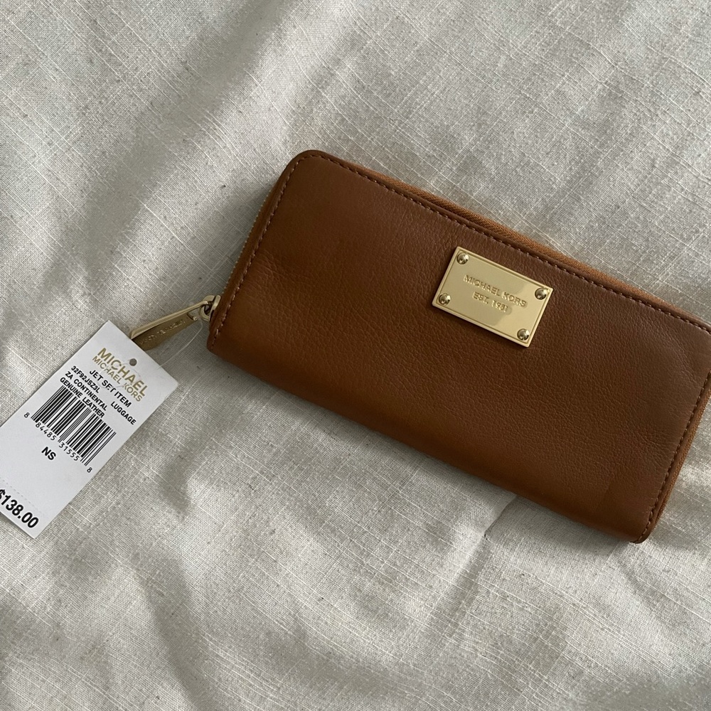 Michael Kors brown wallet